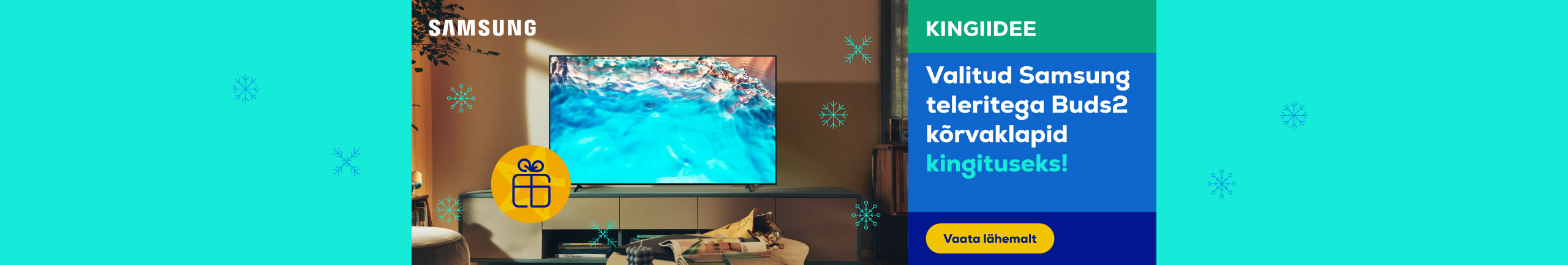 Buy a new Samsung TV and get Buds2 headphones as a complimentary gift!