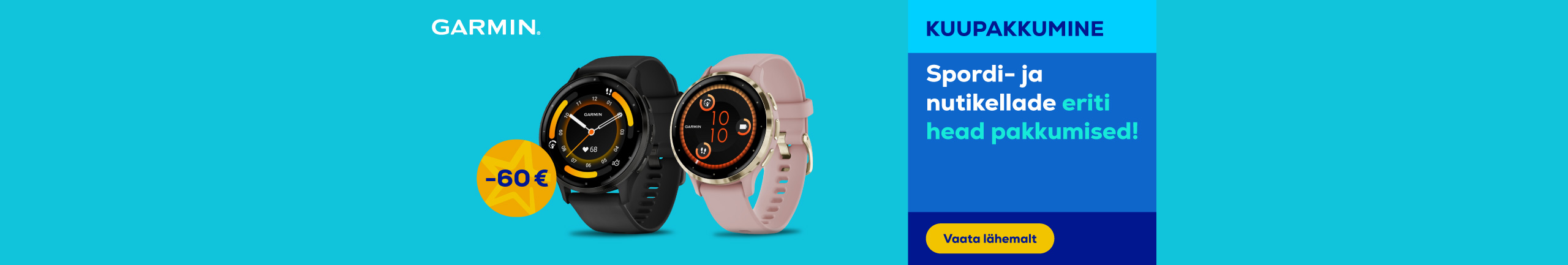 Special offers for sports- and smartwatches!