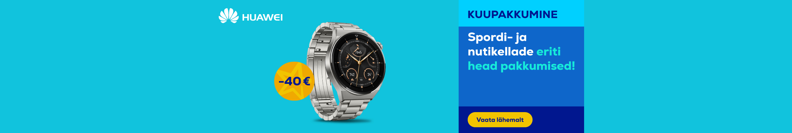 Special offers for sports- and smartwatches!