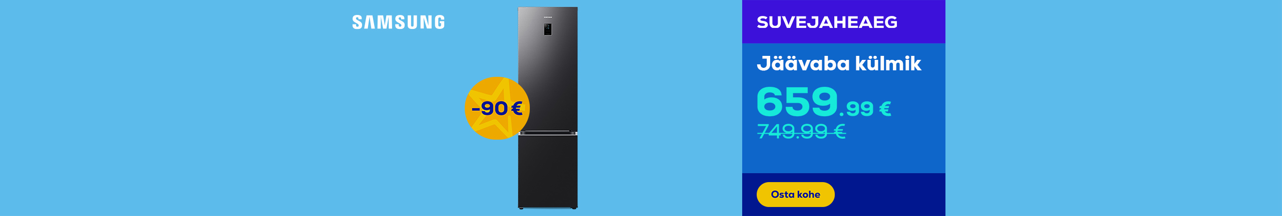 Külmikud: integreeritavad, sügavkülmikud, veinikülmikud | Euronics