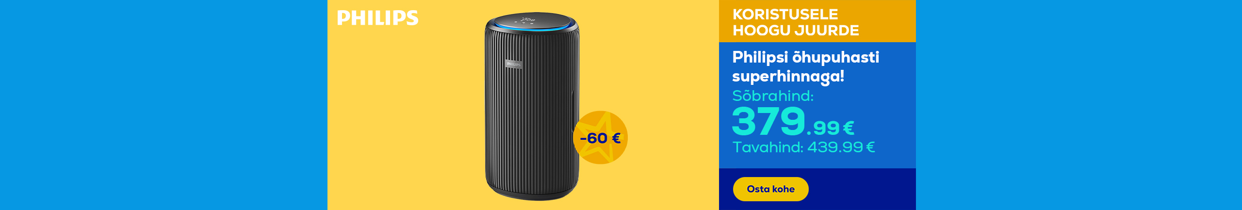 PHILIPS air purifier at a super price!