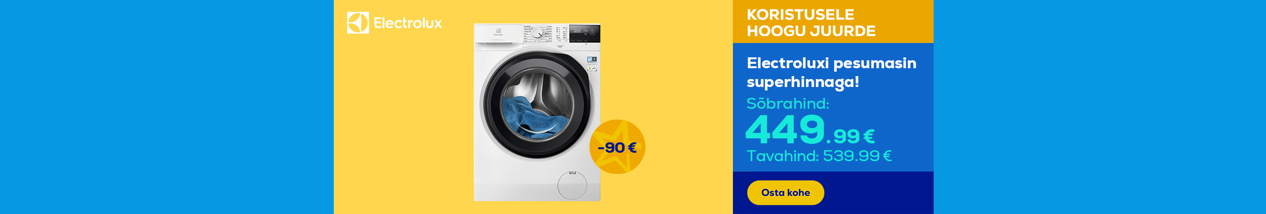 Electrolux washing machine at a super price!