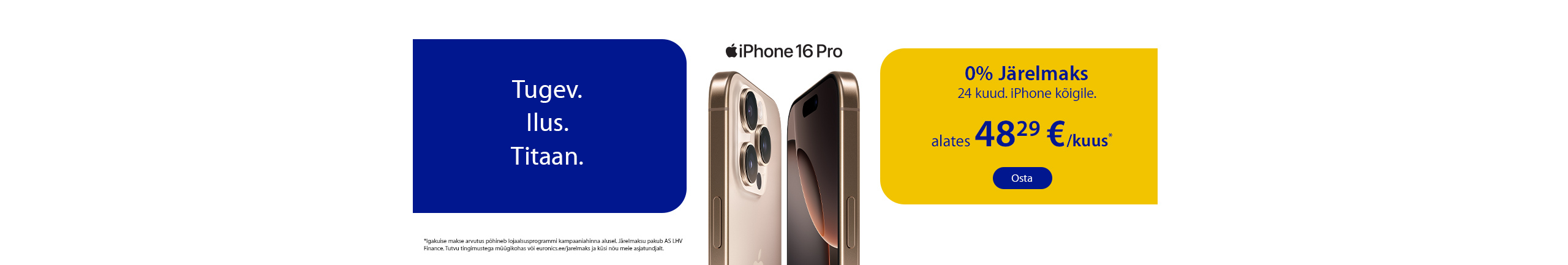 0% hire-purchase interest for 24 months for Apple iPhone smartphones