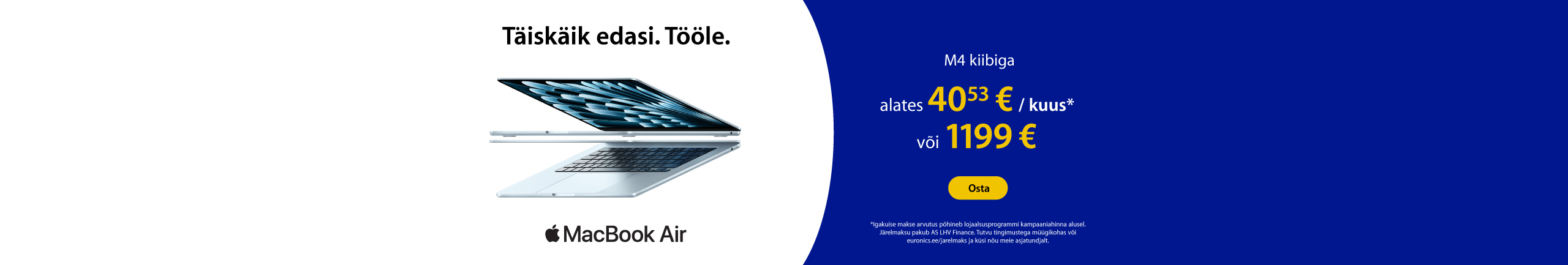 Fast forward with MacBook Air.