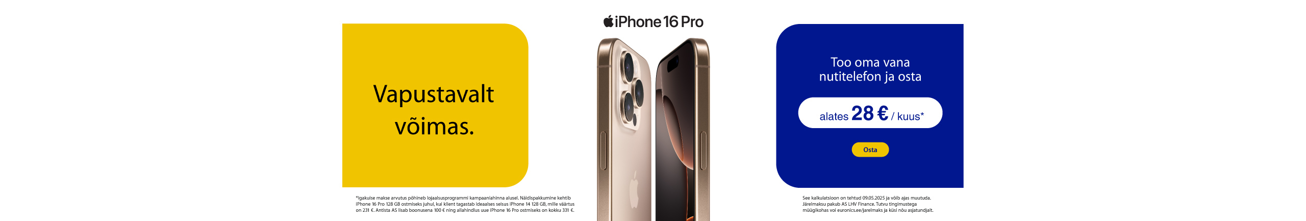 Great offer on iPhone 16 Pro smartphones!