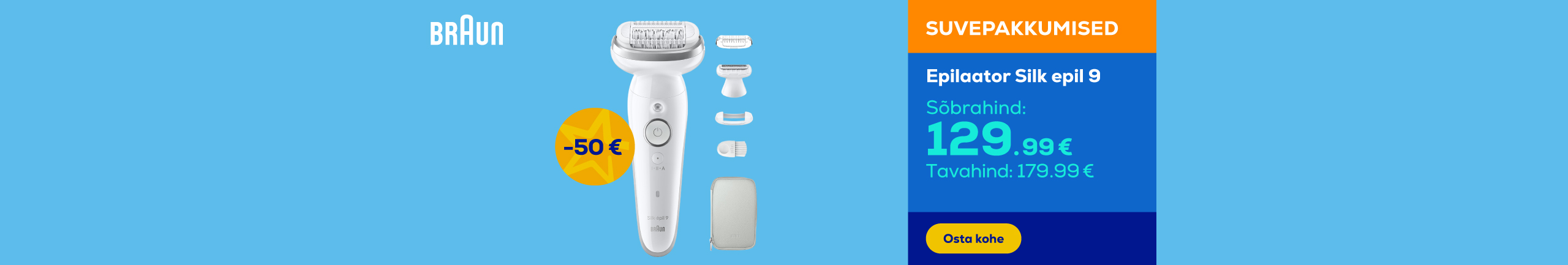 Epilator Silk epil 9	