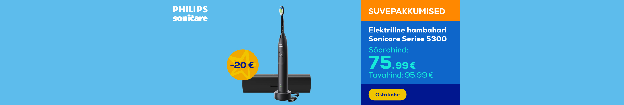 Electric toothbrush Sonicare Series 5300	