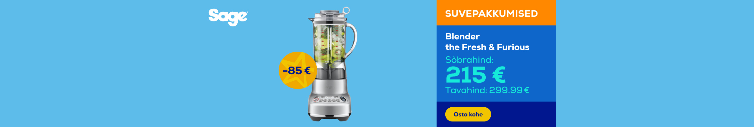 Blender the Fresh & Furious, 1400 W	