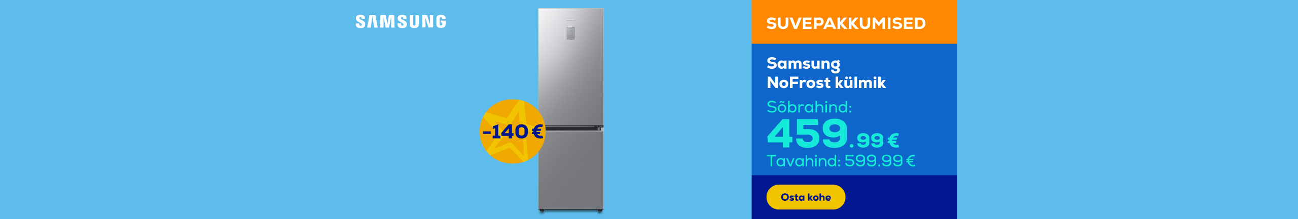 Samsung NoFrost refrigerator