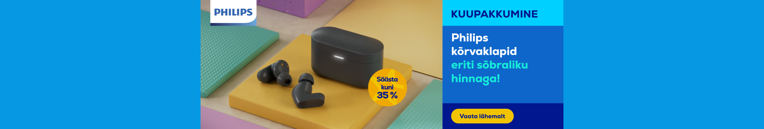 Philips headphones at a super friendly price!	
