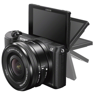 Фотокамера α5100, Sony / Wi-Fi, NFC