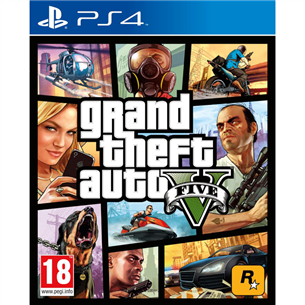 PlayStation 4 mäng Grand Theft Auto V / eeltellimisel