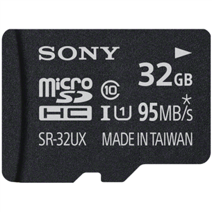 Карта памяти MicroSDHC SR-32UX (32 ГБ), Sony