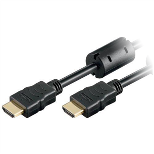 Позолоченный HDMI-кабель (3 м), Goobay