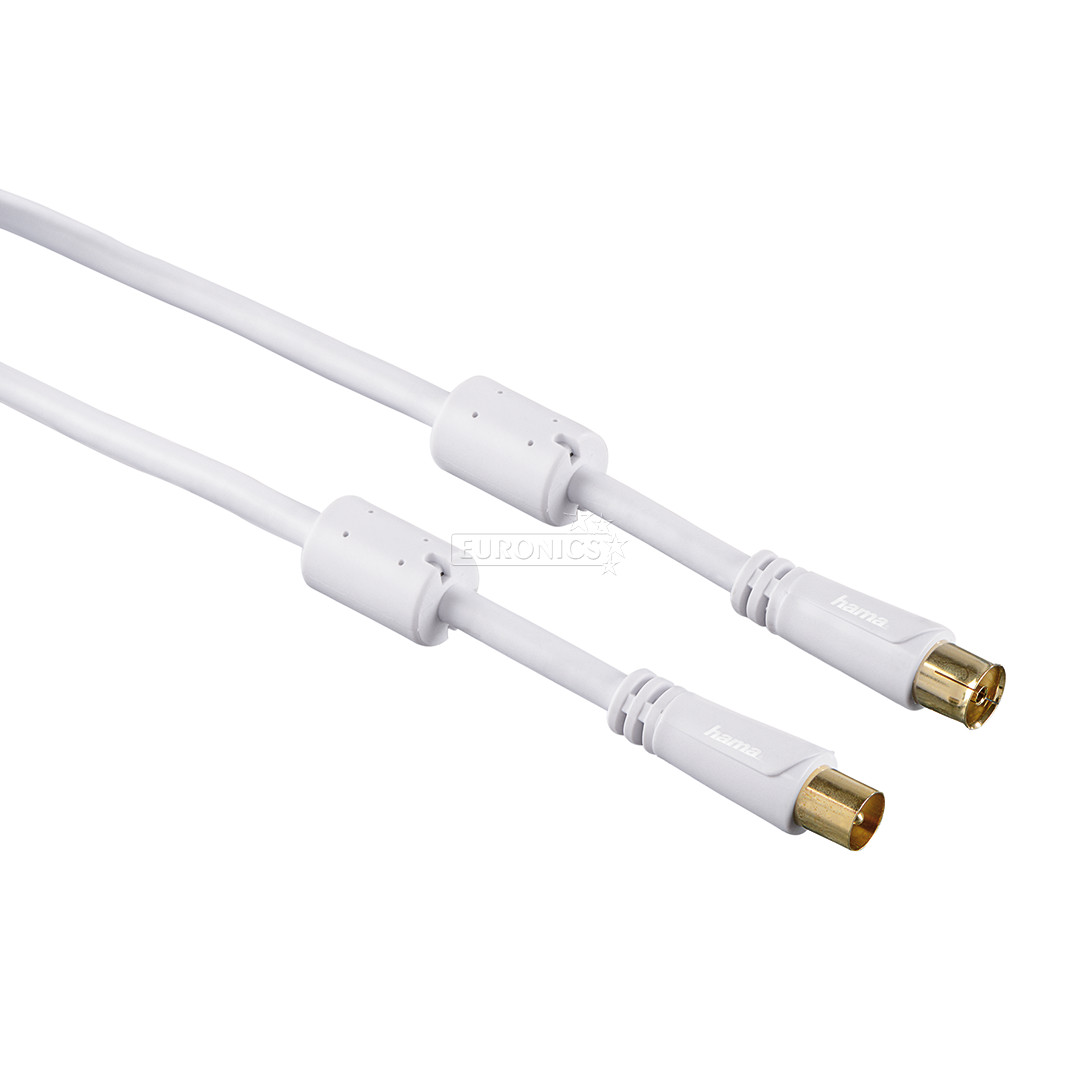 Antenna cable with gold plated plugs Hama (3 m)