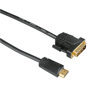 Кабель HDMI-DVI-D 5м, Hama