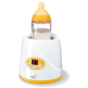 Beurer, white/yellow - Digital baby food warmer