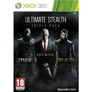 Xbox360 game Ultimate Stealth Triple Pack