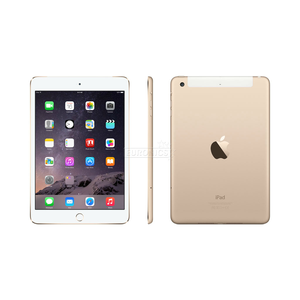 Tahvelarvuti iPad mini 3 16 GB, Apple / WiFi