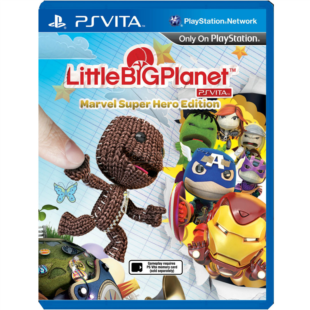 Playstation Vita mäng Little Big Planet Marvel Edition