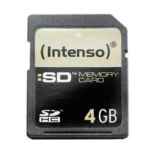 SDHC memory card, Intenso (4 GB)