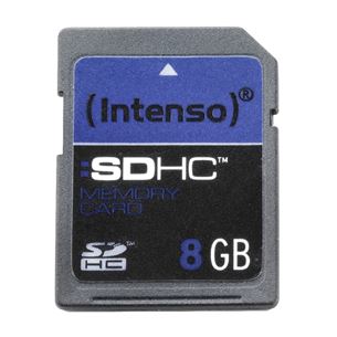 SDHC memory card, Intenso (8 GB)