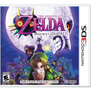 Nintendo 3DS mäng Zelda: Majora's Mask
