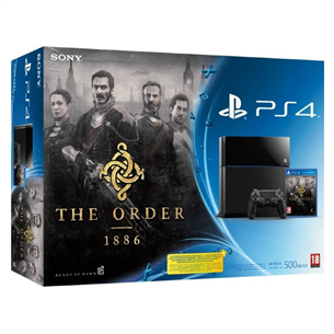 Игровая приставка PlayStation 4 (500 ГБ) и игра The Order: 1886, Sony