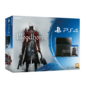 Игровая приставка PlayStation 4 (500 ГБ) и игра Bloodborne, Sony