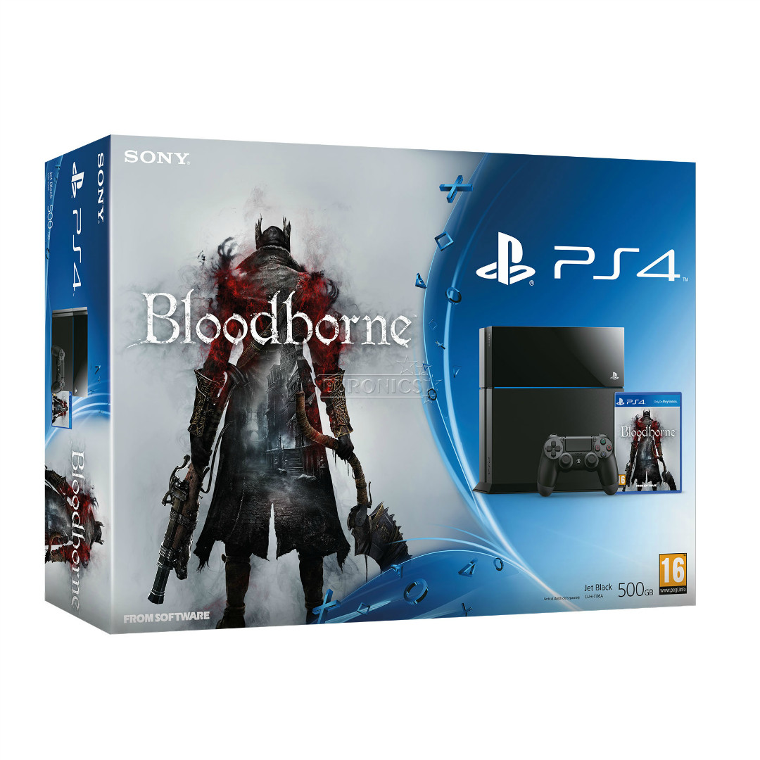 Mängukonsool PlayStation 4 (500 GB) & Bloodborne, Sony