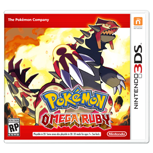 Nintendo 3DS game Pokemon Omega Ruby