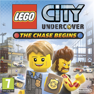 3DS mäng Lego City Undercover: The Chase Begins
