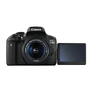 DSLR camera EOS 750D 18-55mm IS STM + strap, Canon
