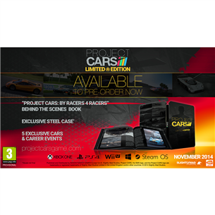 PlayStation 4 game Project Cars Limited Edition