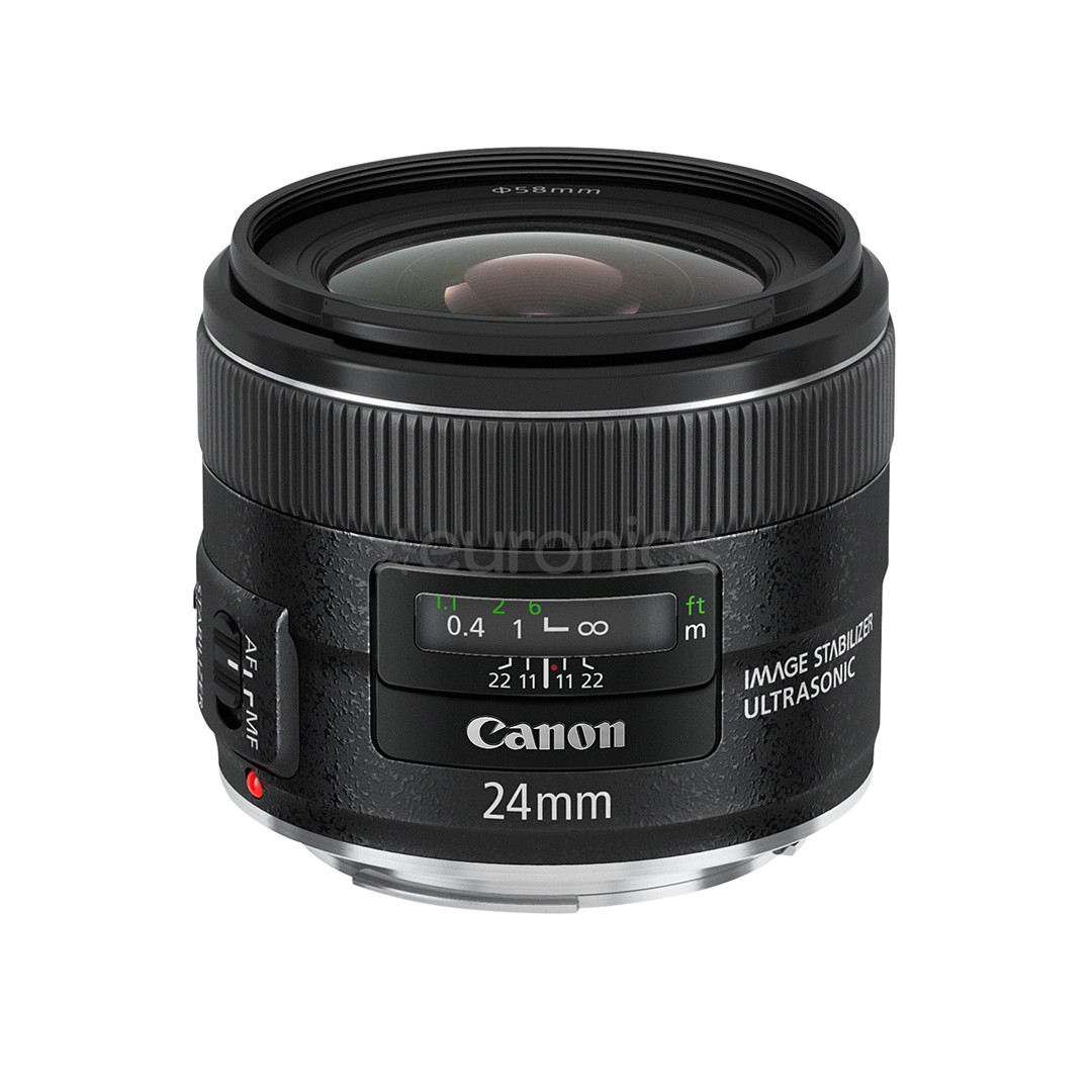 EF 24mm f/2.8 IS USM lens, Canon