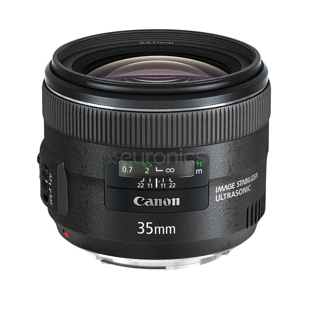EF 35mm f/2 IS USM lens, Canon