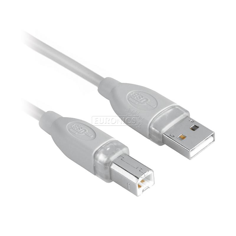 Kaabel Hama USB A - USB B (1,8 m)