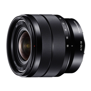 E 10-18mm f/4.0 OSS lens, Sony