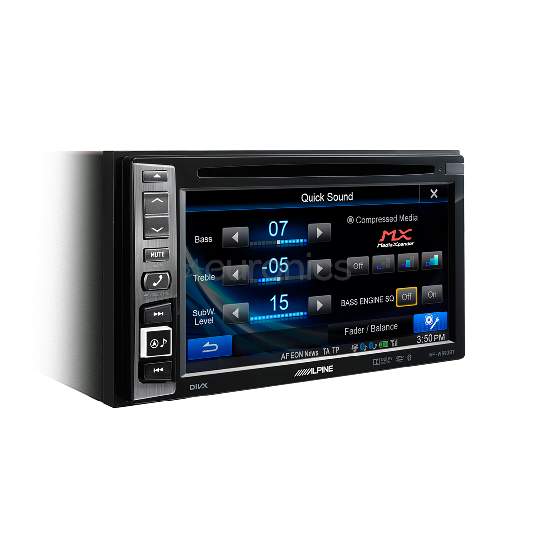 Multimeedia ressiiver Alpine INE-W990BT