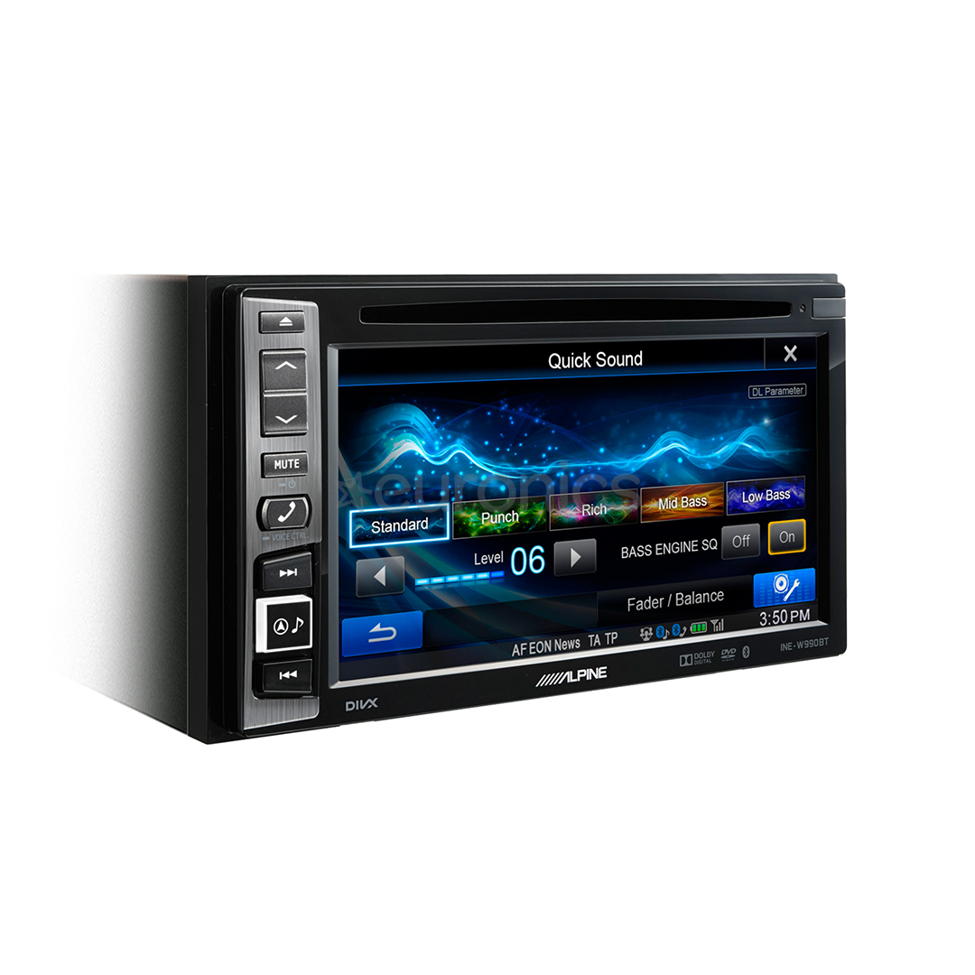 Multimeedia ressiiver Alpine INE-W990BT