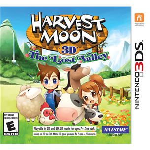 3DS game Harvest Moon: The Lost Valley