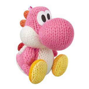 Amiibo Nintendo Pink Yarn Yoshi 045496352998