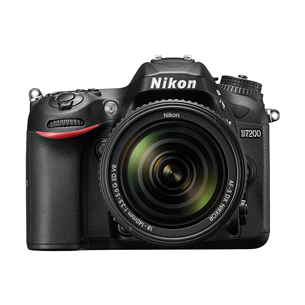Peegelkaamera Nikon D7200 +  AF-S DX NIKKOR 18–140 mm VR