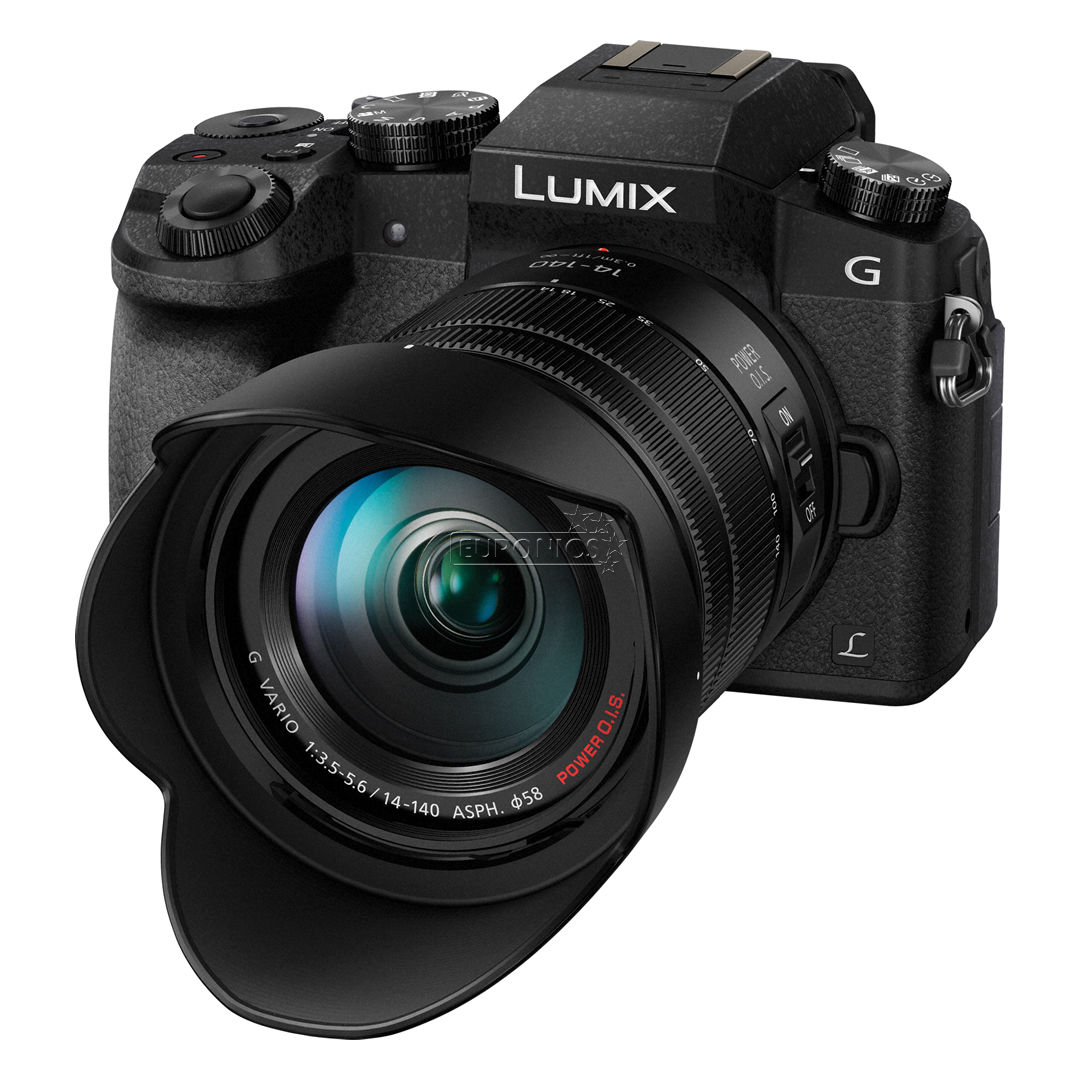 Hybrid camera LUMIX G7 + LUMIX G Vario 14-140mm, Panasonic, DMC-G7HEG-K