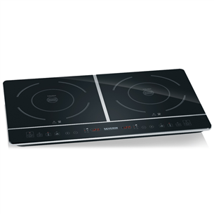 Severin, 3400 W, black - Double Induction Hob DK1031