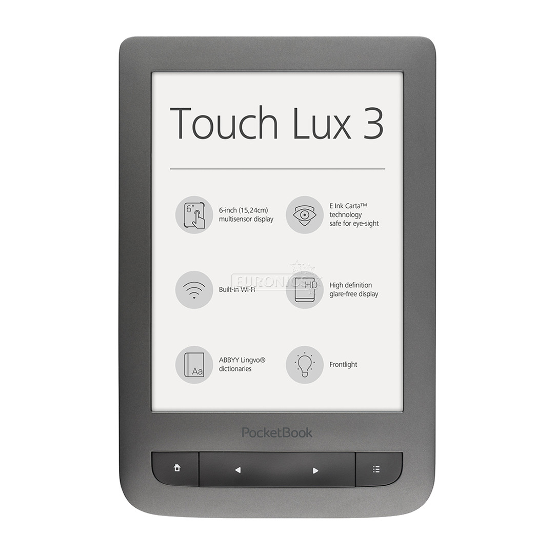 E-luger PocketBook Touch Lux 3