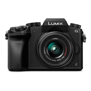 Hybrid camera Panasonic LUMIX G7 + LUMIX G Vario 14-42mm and 45-150mm