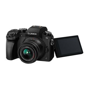 Hybrid camera Panasonic LUMIX G7 + LUMIX G Vario 14-42mm and 45-150mm