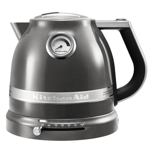 KitchenAid Artisan, reguleeritav temperatuur, 1,5 L, hall - Veekeetja