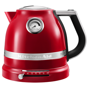 KitchenAid Artisan, reguleeritav temperatuur , 1,5 L, punane - Veekeetja